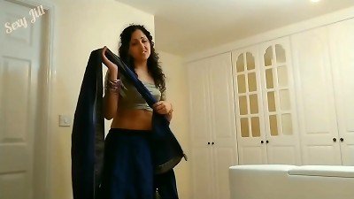 compelled to deepthroat grand father's prick - young daughter in saree learns kamasutra, abused, molested and pawed pov Indian