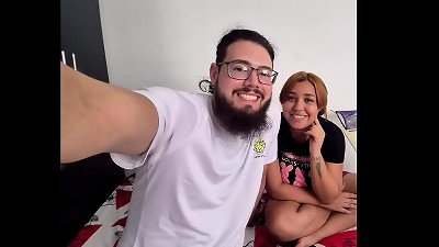 My debut in porn! It was my very first time picking up in front of a camera, I was very nervous!