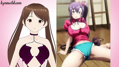 try Not To jizz compete To anime porn Waifus (Rule 34, hentai VTuber)