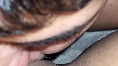 I love sucking this milf's big, big fuckbox