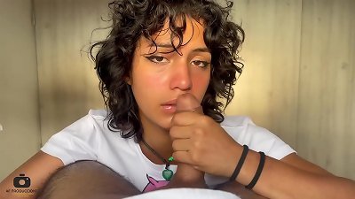 I help my little stepsister with her aerobics classes and end up nailing her nice and hard.