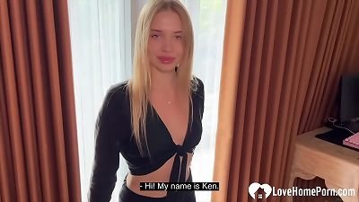 super hot Russian babe absorbs my hard man rod