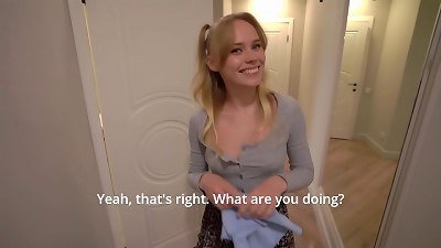 Stepbro, why don't you pay attention to me, I want to inhale your man sausage and hot jizz on my face