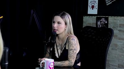 She likes to make explicit porn, and her weirdest fetish was recording her belly noises - Baby Fire (SHEER/RED)