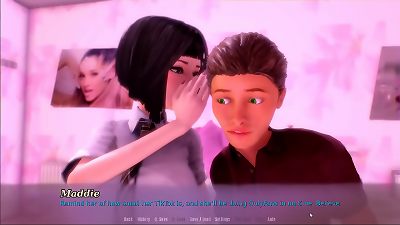 The wants of summer [Hentai game PornPlay] Ep.9 my step sister pull down my trousers to display my gigantic sausage to my step mother in the living room