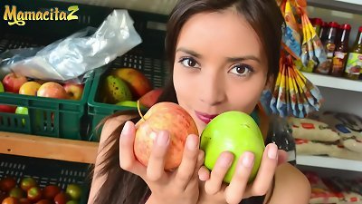 MAMACITAZ - #Veronica Marin #Pedro Nel - shy Colombian girl Got wooed To Have Some joy Time After Work