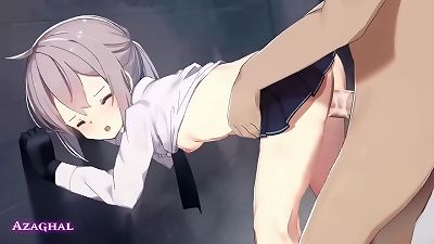 [86] killer creampie young lady cartoon created with AI - AI