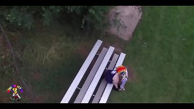 scorching plumper gets fucked in a park in broad daylight