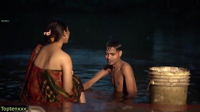 Village Bhabhi enjoy lovemaking with Devar! satisfy Don't tell my husband