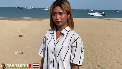 JohnTronX - pov fun with a cute amateur chinese chick that completed with a creampie