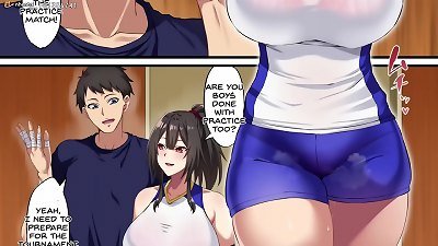 buxomy Volleyball babe