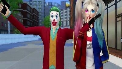 Joker and Harley Quinn The Criminals of fuck-fest