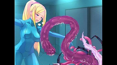 Samus Aran Space Pirate tryst