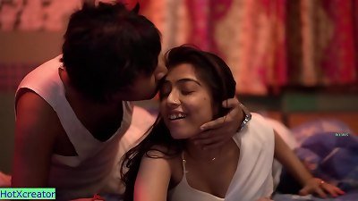 18yrs cute women fuckfest trip with office Boss! Web series hook-up