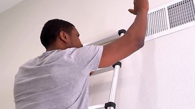 huge-chested blonde Bridgette B loves An interracial dp lovemaking Session With Repairmen GP2845