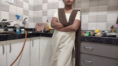 Desi girl came back from college and got romped by her step brother, Hindi audio