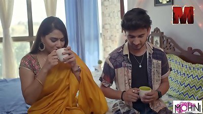 Indian handsome stepmom fucked by her real stepson in rear end fashion amature hard-core full Hindi audio