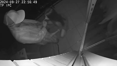 Real cheating! wifey and pal pound in a motel on the balcony.Taboo hump