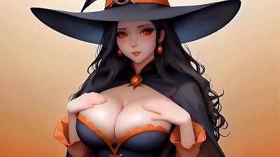 Ruby The red Witch enjoys It tough - [AI Porn]