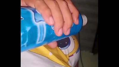 Stepsister takes her stepbrother's ginormous knob up her bum for a cage phone. Lana More ass fucking creampie.