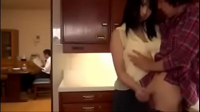 asian chinese mother enjoys to ravage with son