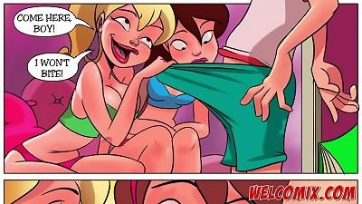 Learning with her girlfriend - The insatiable Home Tittle 5