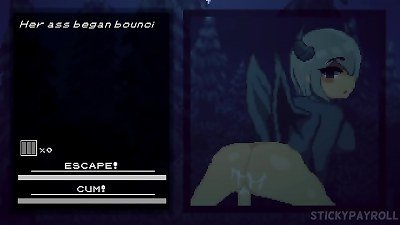 Succubus Hunt- My immense friend with massive cock has lovemaking in her twat and I was with her she got nailed her arse - [Hentai hookup game] - part one