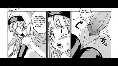 Baby invades Earth and starts pulverizing Vegeta's daughter - Dragon Ball GT parody