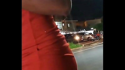 I found it on the street I was doing the progama I took my home while my stepmother works at home I poke her