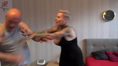 Caught you bitch stepdaughter with my hubby