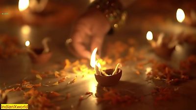 Indian Devar Bhabhi Dewali Sex! Indian Romantic romp