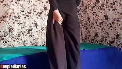 Hijab arab wifey naughty and she call her lover