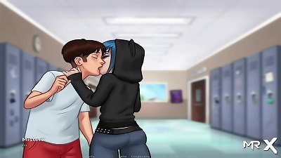 SummertimeSaga - humid shower and Delayed After E2 Lessons # 12