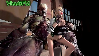 Marie Rose ravaged by a monster