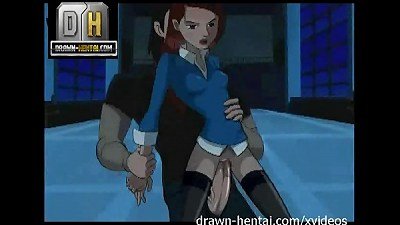Ben ten porno - Gwen saves Kevin with a oral job