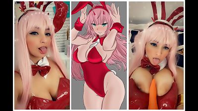 ZERO duo DARLING IN THE FRANXX cosplay masturbate OFF JOI CHALLENGE, I DARE YOU TO BE cumming FOR 3 TIMES, CAN YOU TAKE IT?? anal fucking