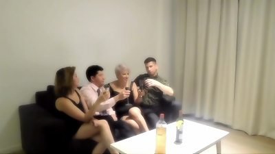 sex with my step-sister and 2 strangers we encountered in a bar