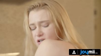 JOYMII - The horny Guy's Idea To Use Ice Cubes To sexy Down Turns Into harsh hookup With steamy gf