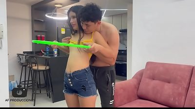 My bashful stepsister wants to be a gymnast and I help her by providing her the best fuck of her life. H.L.