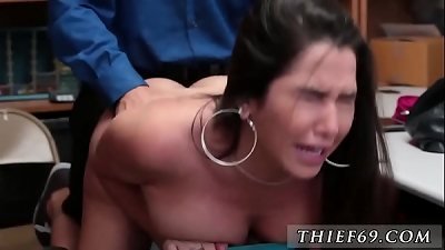 huge tit blond cop and fingerblasting by police station outfit Theft