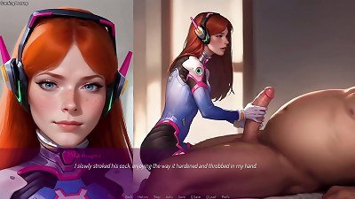 Unsatisfied wife giving deep throat to Her Husband's buddy first Time - 3-dimensional hentai Animated pornography - Mila Ai