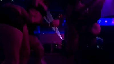 forbidden flash at Swing: Nicoly and her friends on Stage for Everyone to Enjoy!