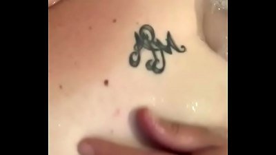 bathroom time for Miri