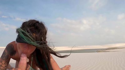 Having fuckfest in the middle of Lencois Maranhenses - Alemaohub