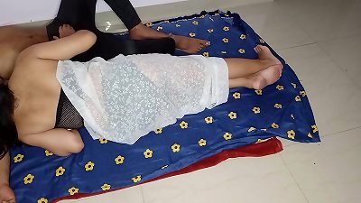 Step Aunty Sharing sofa With Me When Her husband Not In sex Mood