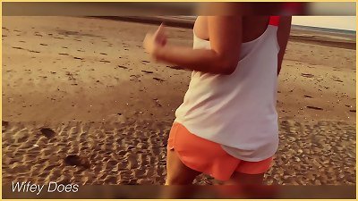 showing mounds at the sunset