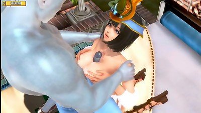 hentai 3d ( HS23) - Cleopatra queen and silver dude