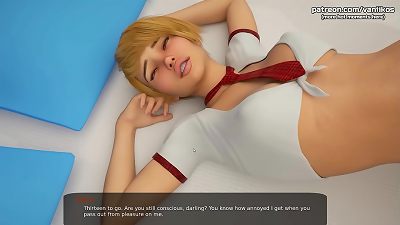 Milfy City[v0.6] | scorching lezzie milf with fat udders is pulverizing a youthful teenager with a jaw-dropping virgin pussy | My sexiest gameplay moments | Part #53