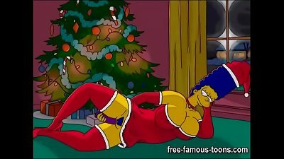 Christmas toon fuck-fest orgies