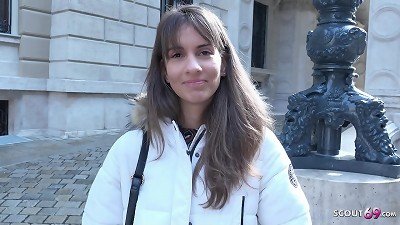 skinny long legs teen Lili Charmelle | Pickup and rough audition ravage - GERMAN SCOUT